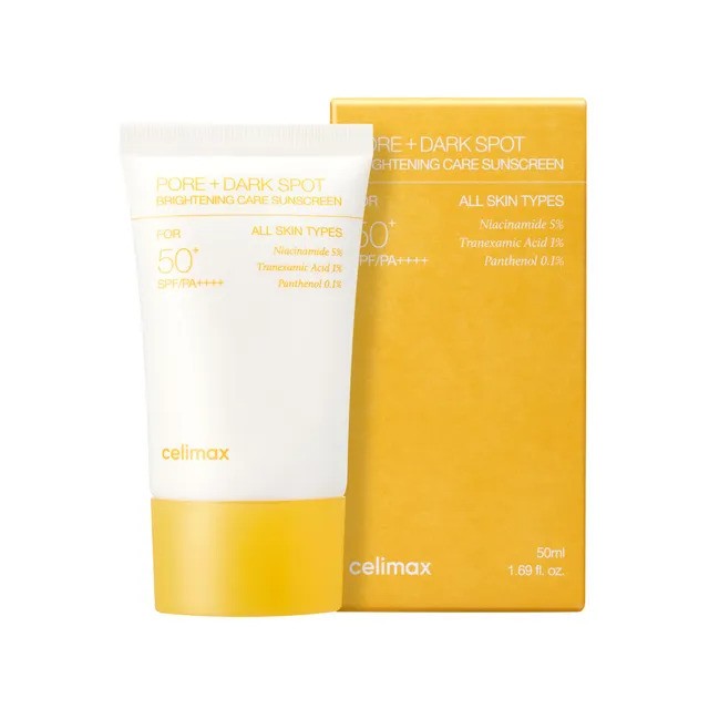 CELIMAX Pore+Dark Spot Brightening Care Sunscreen 50ml