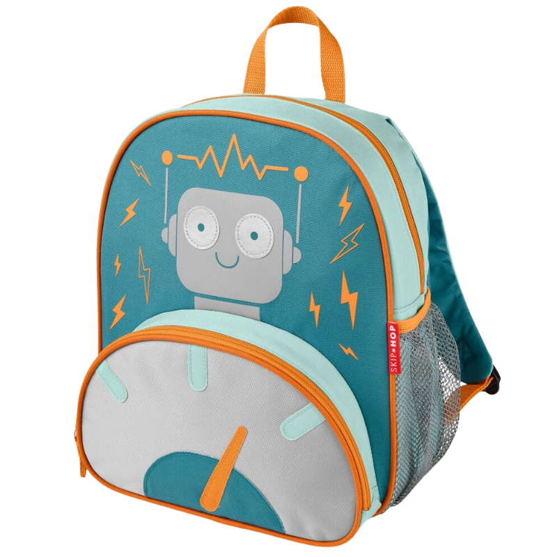 SKIP HOP Spark Style Little Kid Backpack- Robot